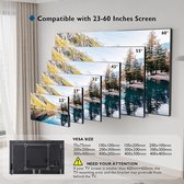 TV Wandhalterung Neigbare TV Halterung Ultraslim Universal für 23-60 Zoll LCD/LED/Plasma