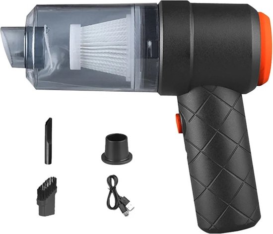 Kruimeldief G700 Draadloze Kruimelzuiger 6000PA Zwart - Kruimeldief - €39,99