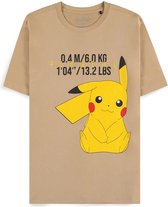 Pokémon - Pikachu T- Shirt - Beige - M