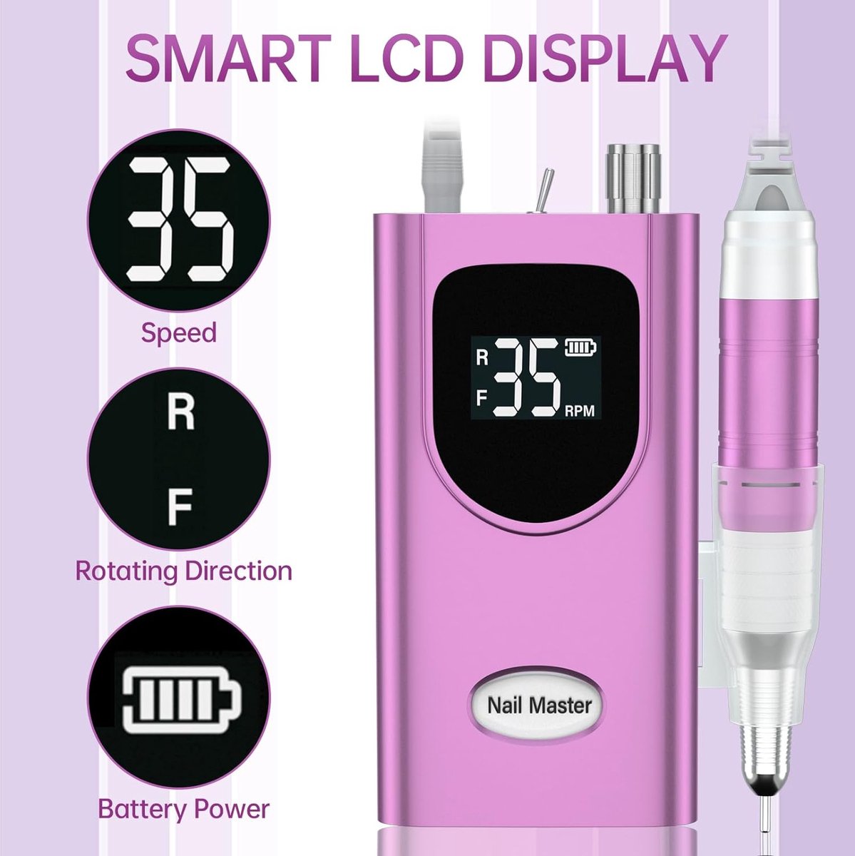 Goedkoopste Nagelvijl voor Beginners en Professionele, Pedicure en Nagelstudio en Persoonlijke doe-het-zelf