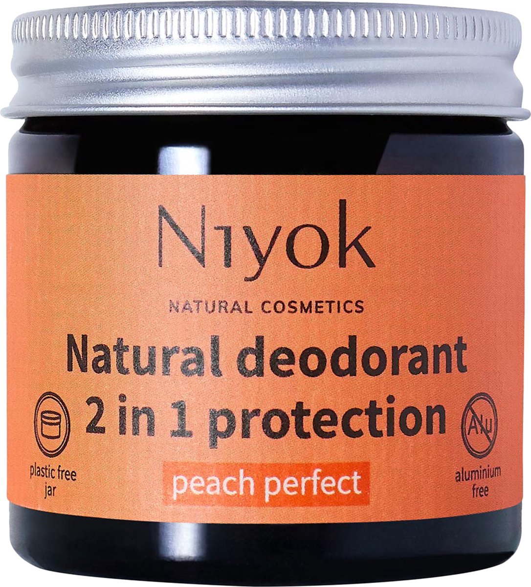 Goedkoopste Niyok Peach Perfect - Deocrème - 40 ML - Anti-transpirant - Veganistisch - Natuurlijke ingrediënten