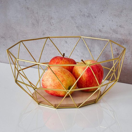 levandeo Schüssel 21cm Mango Holz Grau Perlmutt Emaille