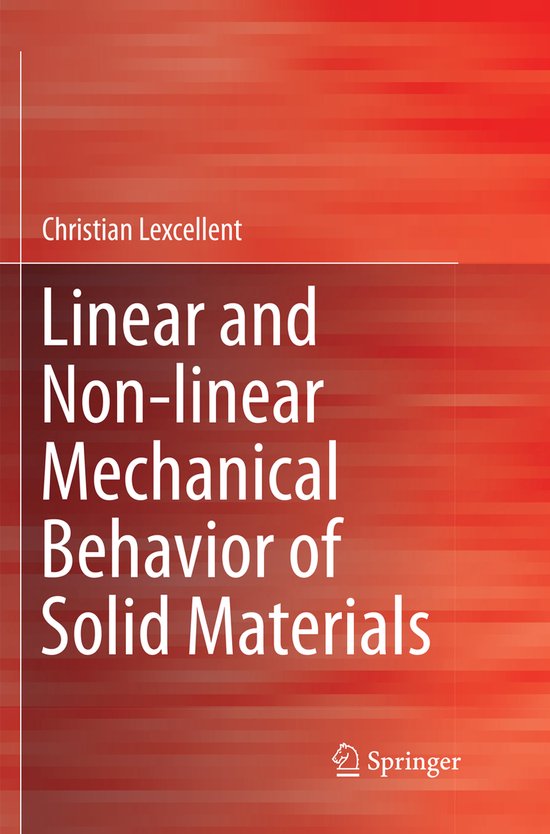 Linear and Non-linear Mechanical Behavior of Solid Materials - cover