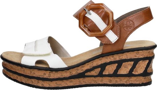 Rieker - Femme - 68176-80 - blanc - taille 41