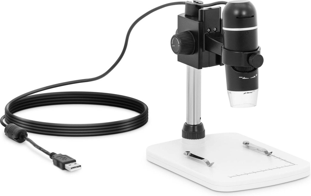 Digitale microscoop - 10 - 300x - LED invallend licht - USB - Steinberg Systems