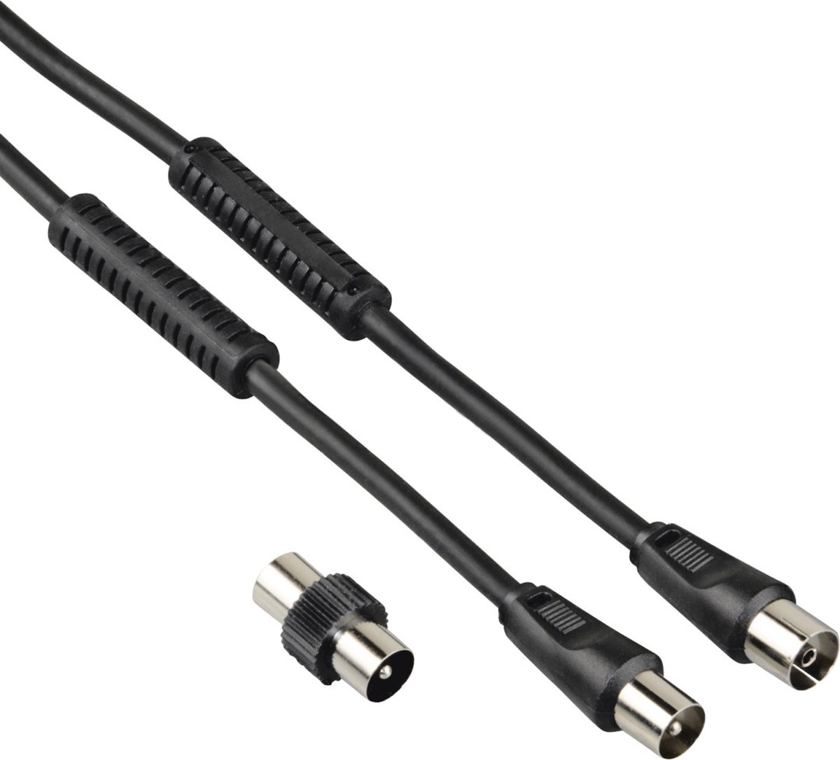 Hama 00205303 coax-kabel 1,5 m Coaxiaal Zwart