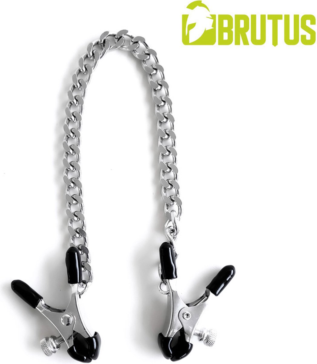 Goedkoopste BRUTUS METAL - BITE - Heavy Nipple Clamps - Silver