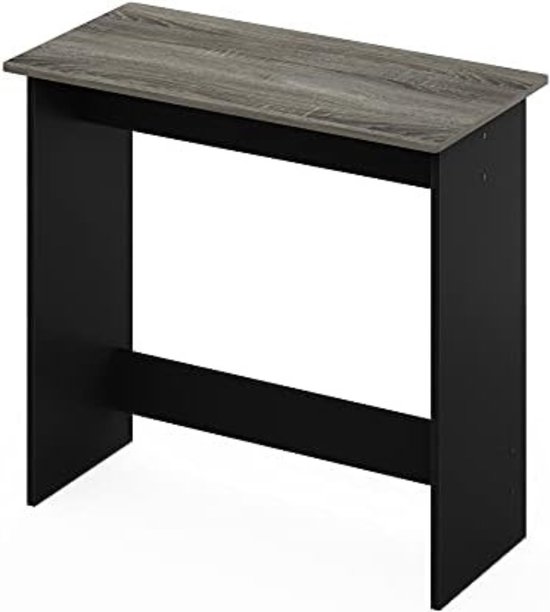sogesfurniture Compacte Computer Bureau PC Laptop Tafel 80x 40cm Studie Tafel Schrijven, Werkstation Office Vergadertafel, Zwart BHEU-JK80-BK