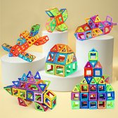 Magnetische bouwstenen - 50 st - Magnetic tiles - Kinderspeelgoed - Magnetisch Speelgoed - Montessori speelgoed - Educatief speelgoed - Magnetische bouwblokken - Speelgoed 3 jaar - Speelgoed 4 jaar