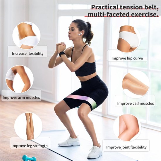 Odoland Resistance Bands Gymnastikband Widerstandsband Set mit Trainingsguide: 5X Expander Tubes, 4 x Fitnessbänder, Griffe, Türanker, Fußschlaufen, Tragebeutel Grün