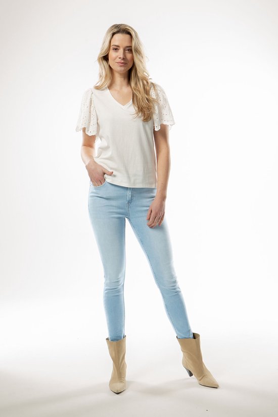 GARCIA Celia Dames Skinny Fit Jeans Blauw - Maat W28 X L34