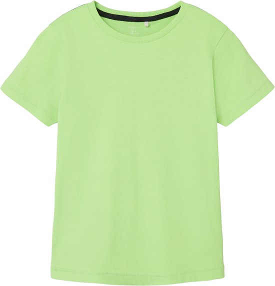 Name it t-shirt jongens - groen - NKMzimaden - maat 116