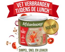 Afslanksoep - Tomaat - Snel Gewichtsverlies Zonder Honger & Zonder Dieet - Vet Verbranden, Afvallen, Vetverbrander, Fatburner, Snel Platte Buik - Buikvet