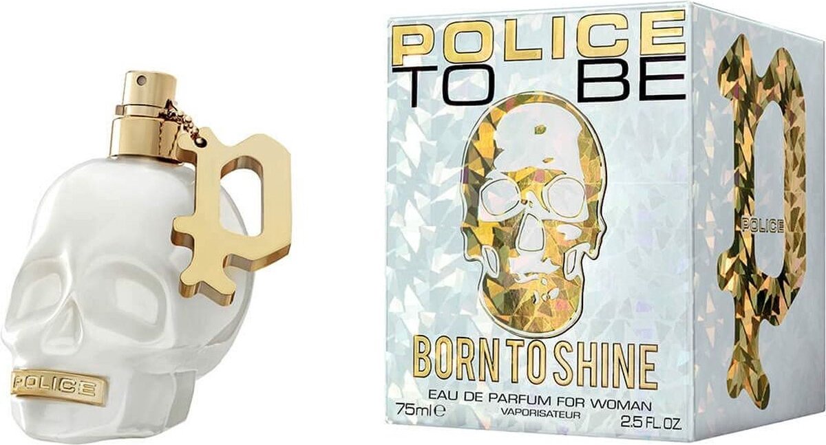 Damesparfum Police To Be Born To Shine For Woman EDP (75 ml)