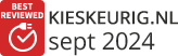 Dit product was in september 2024 ''Best Reviewed'' op Kieskeurig.nl