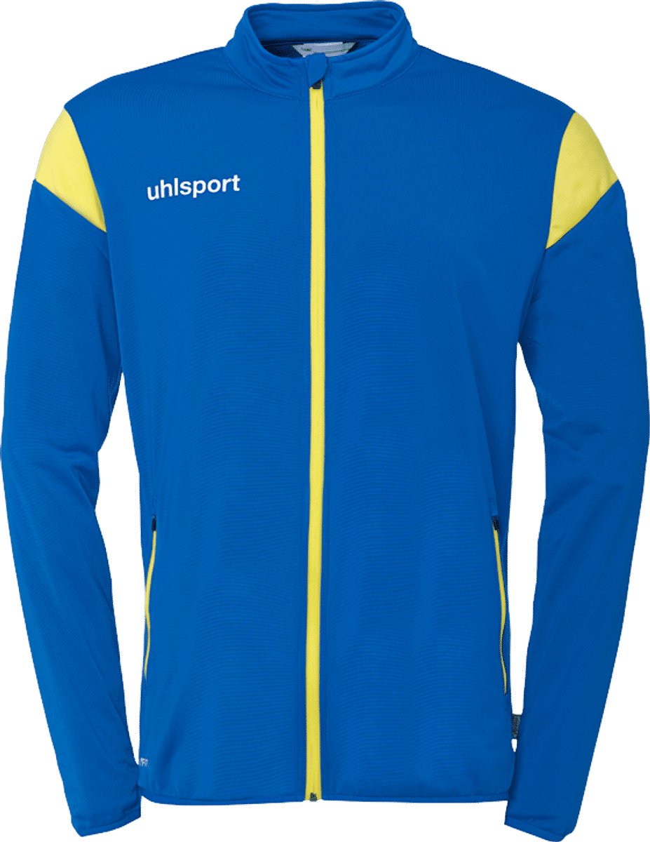 Uhlsport Squad 27 Polyestervest Heren - Azuurblauw / Limoen | Maat: L