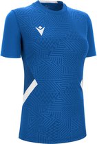 Macron Skat Shirt Korte Mouw Dames - Royal / Wit | Maat: XL