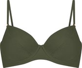 Hunkemöller Dames Badmode Bikinitop Luxe - Groen - maat C75