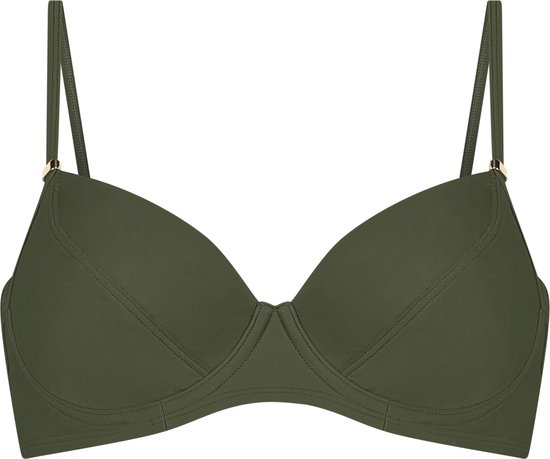 Foto: Hunkem ller dames badmode bikinitop luxe groen maat c75