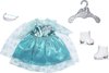 foto van BABY born Princess On Ice Kledingset - Poppenjurk - 43 cm