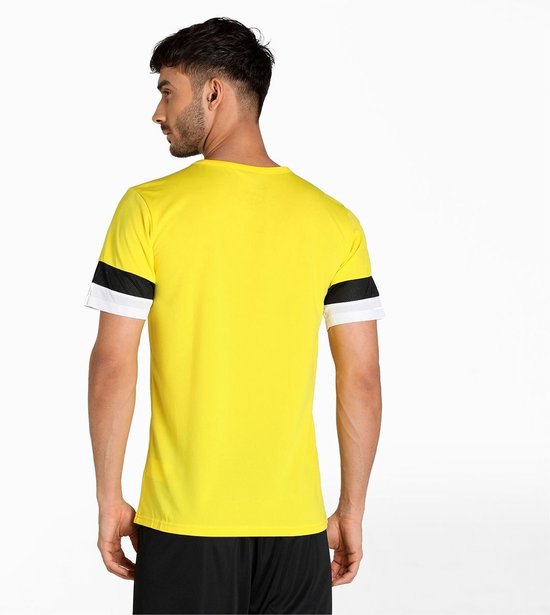 Puma Teamrise Shirt Korte Mouw Heren - Geel | Maat: 3XL