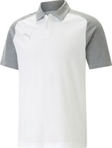 Puma Team Cup Casuals Polo Heren - Wit | Maat: M