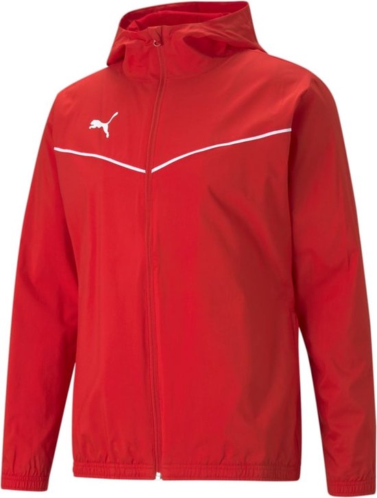 Puma Teamrise Allweather Jack Heren - Rood | Maat: 3XL