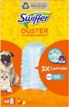Swiffer Duster Droge Doekjes - Geur Van Ambi Pur - Voordeelverpakking – 6 x 8 Navullingen