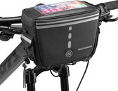 ROCKBROS Fietsstuurtas Waterdichte 2L Fietstas met Touchscreen Multifunctionele Tas voor Mobiele Telefoons Tot 7,5’’ voor E-bike MTB Racefiets Scooter
