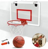 Mini planche de basket Ilso - anneau de basket - comprenant 1 ballon et une pompe