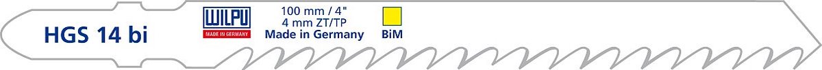 Decoupeerzaagbladen Bosch T144DF - Geschikt voor Hout - HGS 14 bi (set van 5)