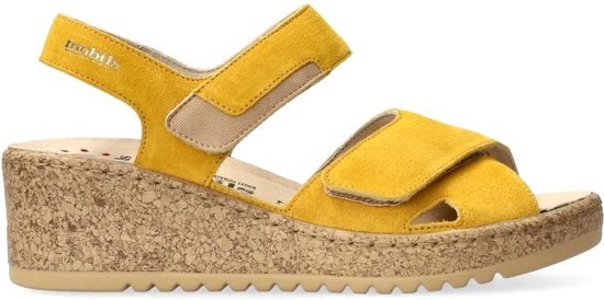 Mephisto Noor - dames sandaal - geel - maat 35 (EU) 2.5 (UK)