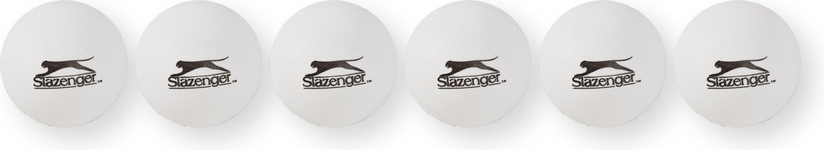 Supreme Speelplezier: Witte Tafeltennisballen - Perfect voor Spelers van Alle Niveaus - 6 Stuks | Diameter 45mm