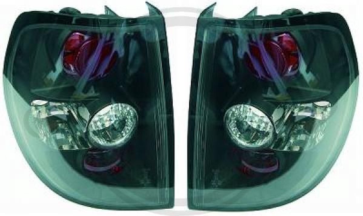 Achterlichtenset - HD Tuning Vw Fox Hatchback (5z1, 5z3, 5z4). Model: 2003-08 - 2015-10
