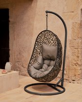 Kave Home - Dalias zwart stalen frame voor fauteuil hangstoel