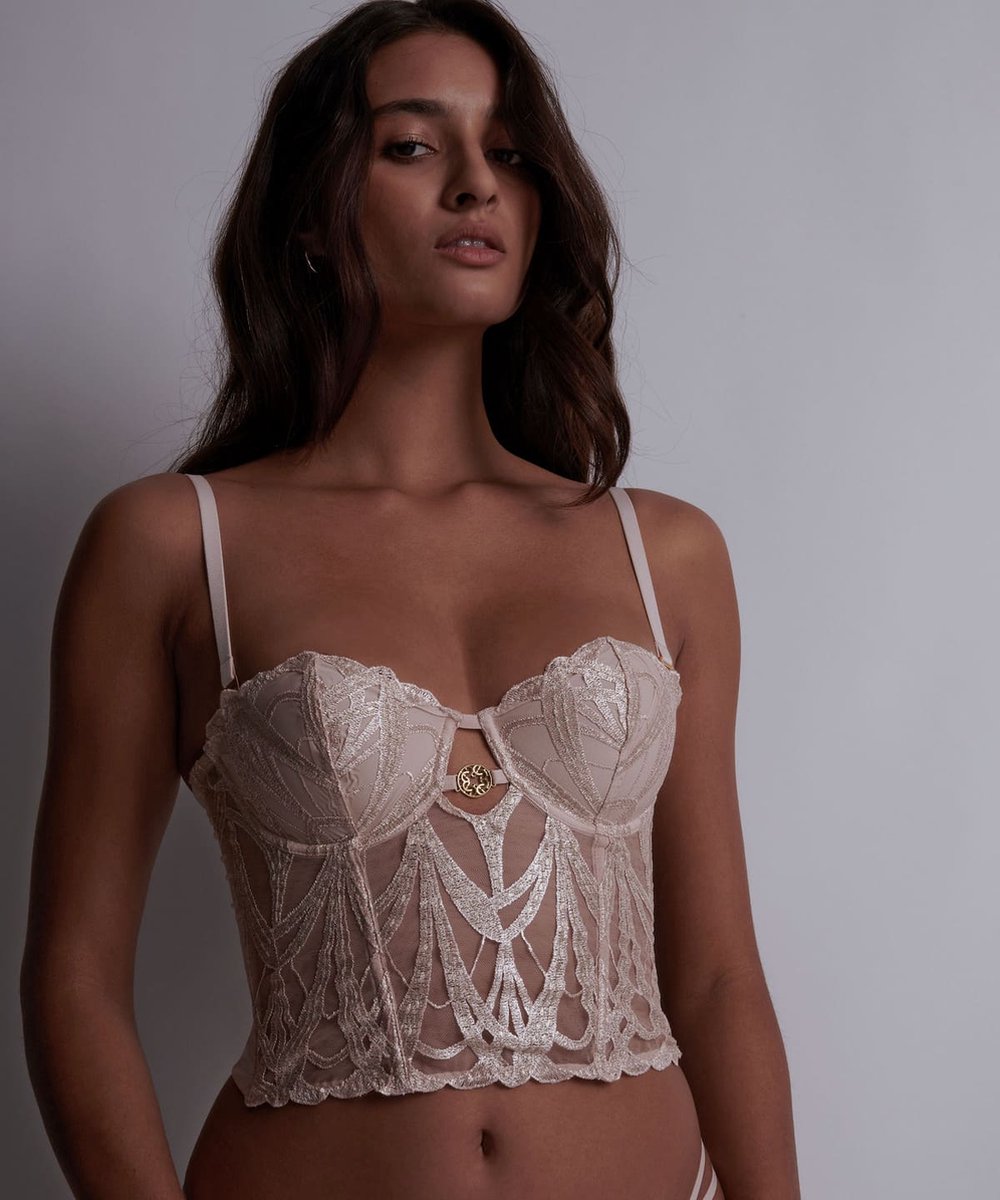 Goedkoopste Aubade My Desire Bustier 1C36 Love Affair - maat EU 80D / FR 95D