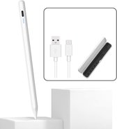 ADEL Oplaadbare Stylus Touchscreen-pen Draadloos Met Opbergcase Geschikt Voor Alle Modellen Van iPhone / Samsung / Honor / Lenovo / Xiaomi - Wit