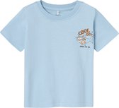 Name it t-shirt jongens - blauw - NMMvelix - maat 104