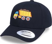 Hatstore- Kids Dump Truck Black Adjustable - Kiddo Cap Cap