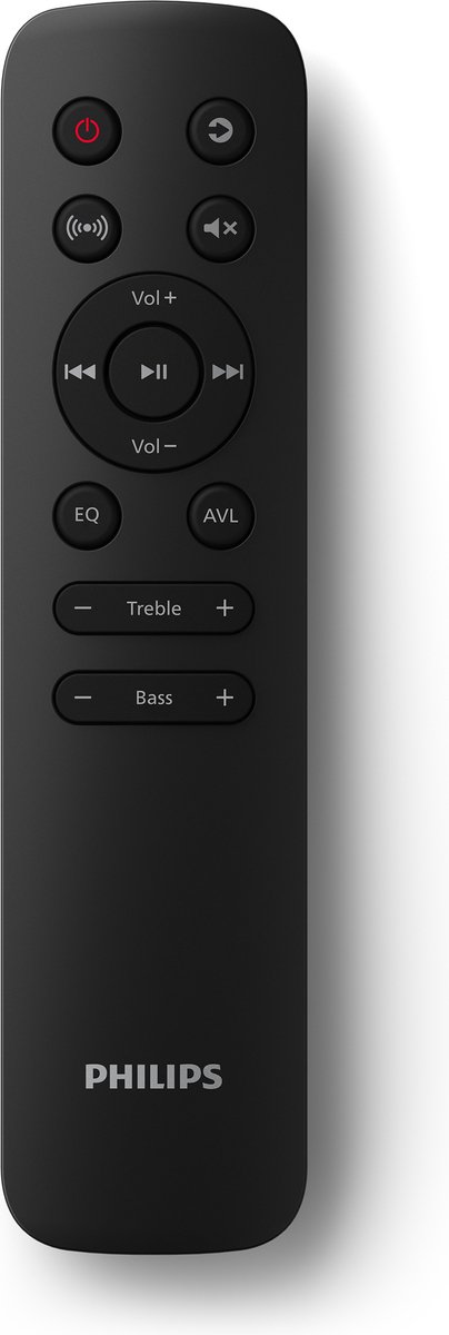 Philips TAB5309 Soundbar 2.1 met Draadloze Subwoofer Grijs - afbeelding 3
