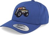 Hatstore- Kids Cool Monster Truck Royal Blue Adjustable - Kiddo Cap Cap