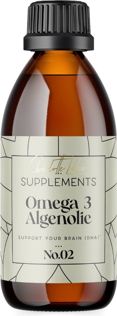 Pure Omega 3 Algenolie | Plantaardige Vegan Visolie (EPA/DHA) | 150 ml | Supplement voor Hart & Hersenen | CL Health by Charlotte Labee