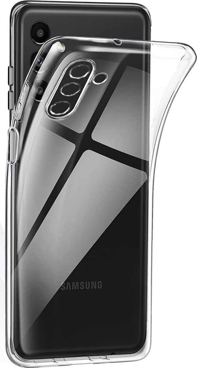 Hoesje voor Samsung Galaxy A13 5G / A04S backcover Shockproof siliconen Transparant