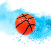 Gender Reveal Basketbal | Blauw en Roze | 14 cm diameter | Geslachtsonthulling | Bekend making geslacht