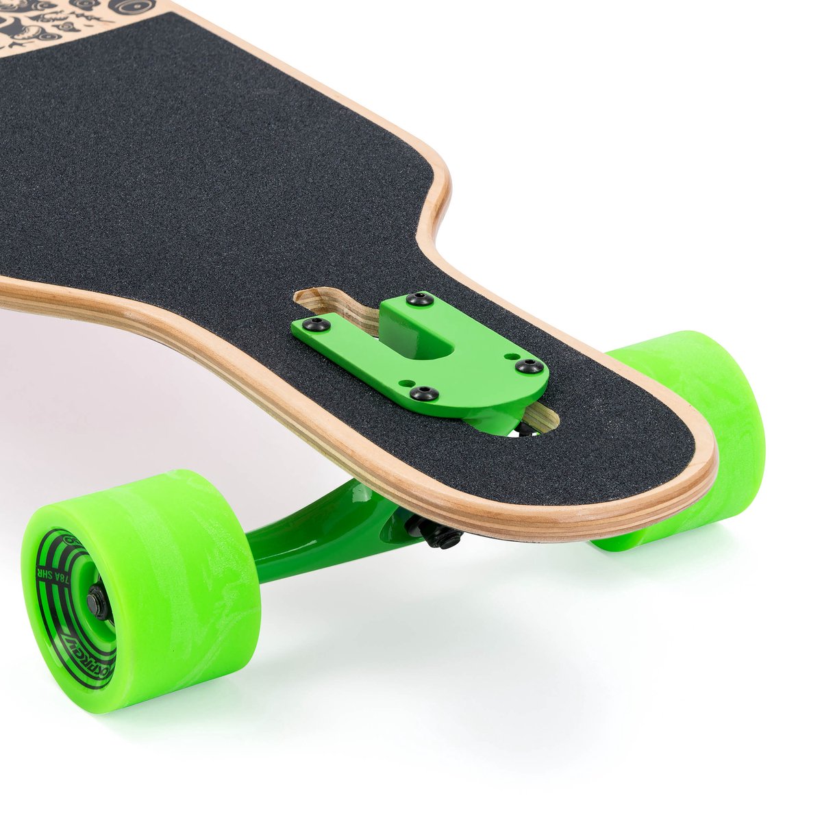 Osprey Character 39" Twin Tip Longboard - Drop-Through Trucks - ABEC 9 — afbeelding 3