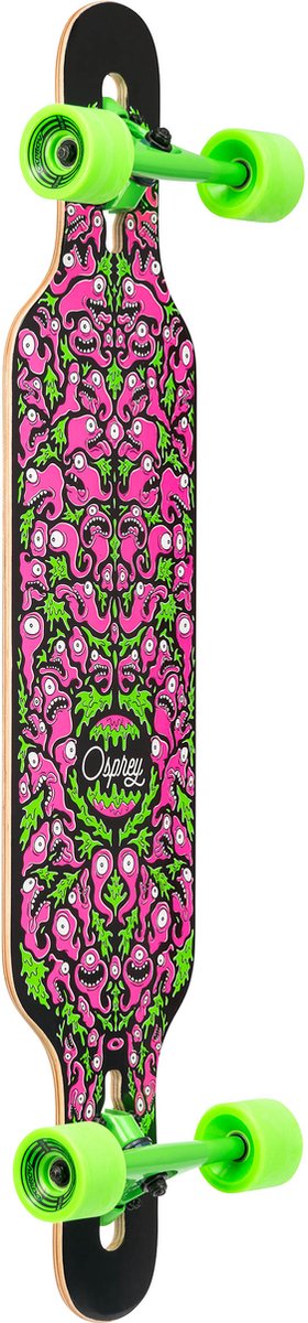 Osprey Character 39" Twin Tip Longboard - Drop-Through Trucks - ABEC 9 — afbeelding 2