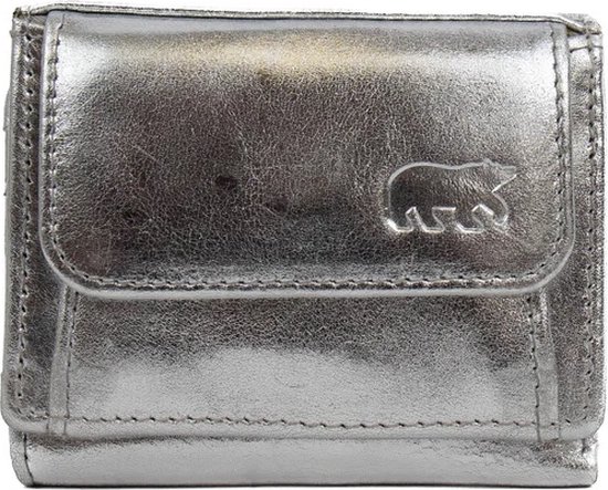Portefeuille portefeuille en cuir Bear Design Nana - Argent