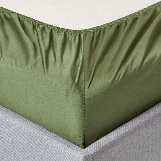 HOMESCAPES Bedlaken, 100% biologisch Egyptisch katoen, draaddichtheid 400, kleur: bruin, 230 x 255 cm HOMESCAPES Bedlaken, 100% biologisch Egyptisch katoen, draaddichtheid 400, kleur: bruin, 230 x 255 cm