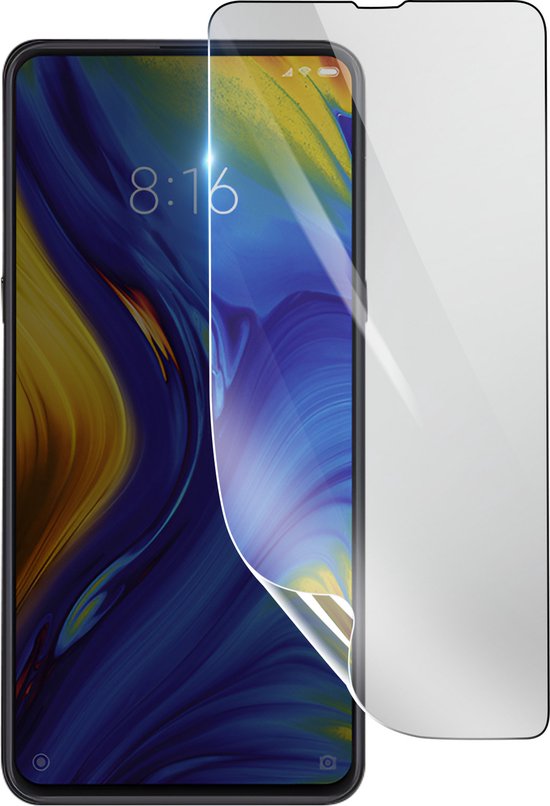 3mk, Geschikt voor Xiaomi Mi Mix 3, Schokbestendige Hydrogel Screenprotector, Transparant