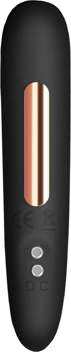 Goedkoopste Cupitoys® Bullet vibrator - 10cm - Zwart - 12 standen - Vibrators voor vrouwen en mannen - Sex toys voor vrouwen en mannen